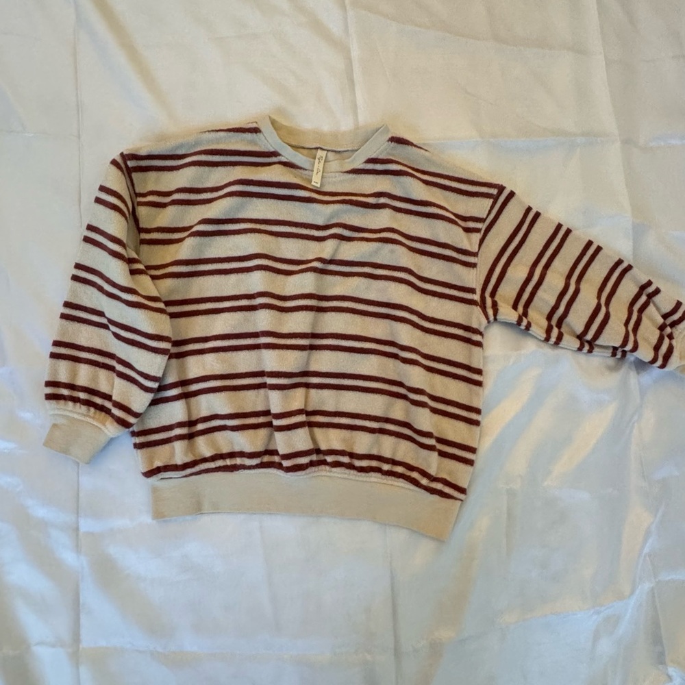 Rylee+Cru  Striped Crewneck Kid Sweater